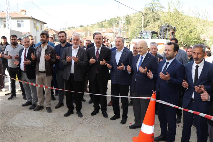 Senirce Köyünde Doğalgaz Temel Atma Töreni Yapıldı.