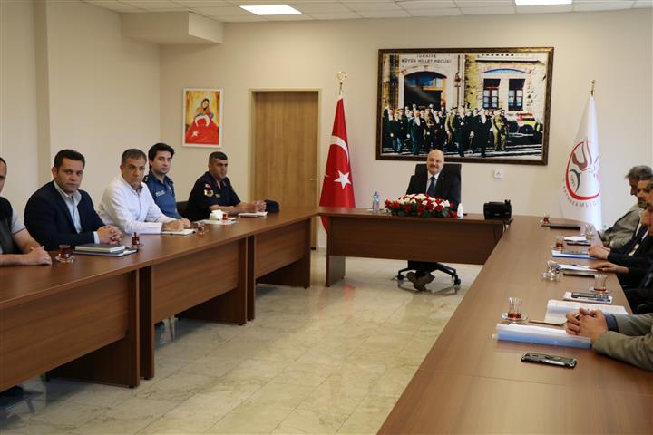 Gönen İlçesi Orman Yangınlarıyla Mücadele Komisyonu Toplantısı Gerçekleştirildi.